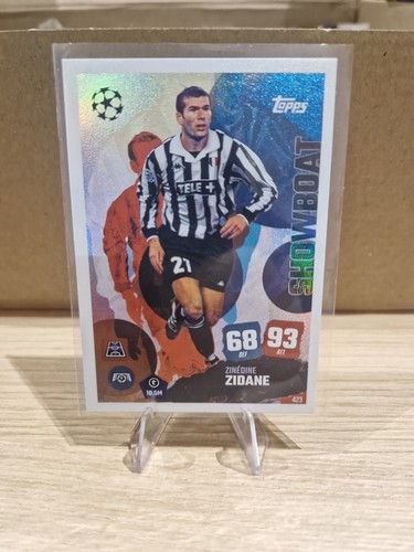 Topps match attax zinedine - topps,