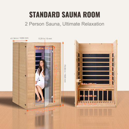 Vevor sauna infrarouge - sauna,
