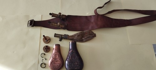 Lot poires poudre et - ,