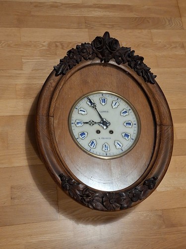 Pendule horloge oeil boeuf - horloge, de