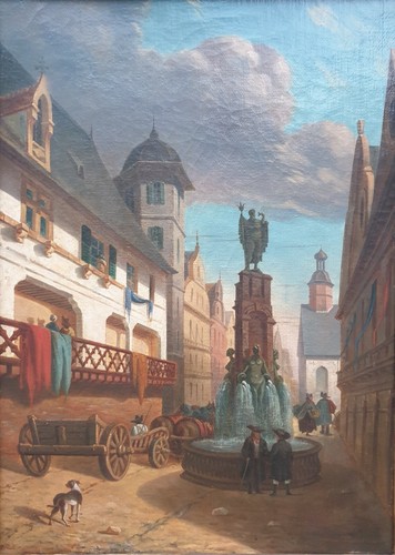 Tableau barmont peintre - barmont,