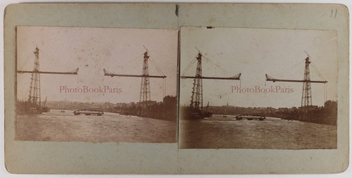Pont métallique vers - , et