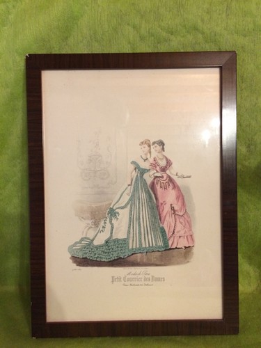 Gravure mode ancienne - gravure, avec