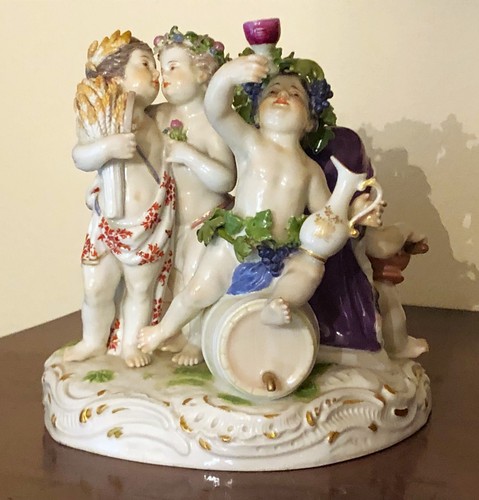 Antique meissen figure - antique,