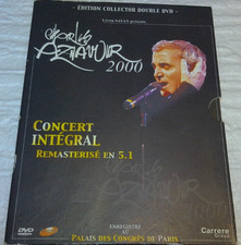 CHARLES AZNAVOUR 2000 PALAIS DES CONGRES + DIX PETIT NEGRES ° DIGIPACK 2 DVD