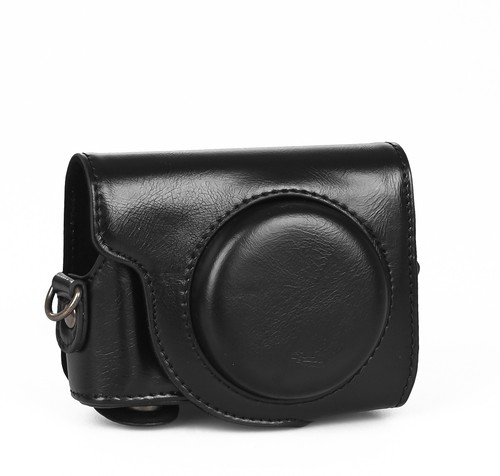étui sac cuir - pour, canon