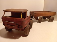 Dejou F Camion SAVIEM JL20 Tracteur routier remorque bois plateau 1958 1/18 TBE