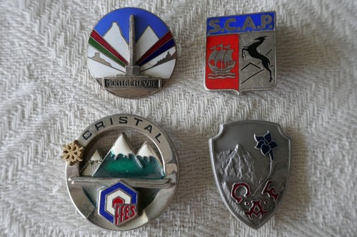Insigne broche caf club alpin - insigne,