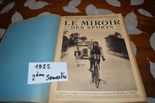 Reliure LE MIROIR DES SPORTS