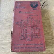 Guide Michelin France 1926