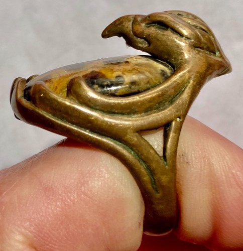 Bague ancienne bronze - ,