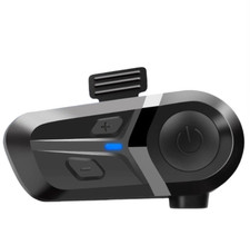 Casque Moto Bluetooth 5.3 Sans Fil Étanche Mains Libres Musique Appel Écouteur