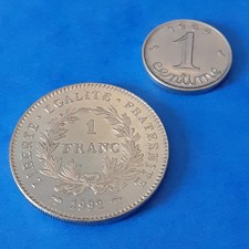 1 franc République 1992
