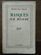 Masques sur mesure, par Pierre