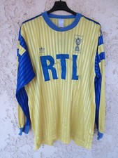Maillot F.C SOCHAUX 1992 porté n°8 COUPE DE FRANCE vintage ADIDAS worn shirt L/S