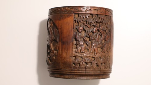 Ancien pot pinceaux bitong - ancien,