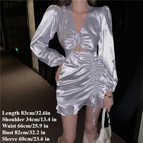 Femmes filles ruche robe - filles, lacet