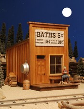 G SCALE TRAIN BATH HOUSE  FOR