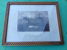 Eugène VIALA - Geste d'Arbre - Eau-forte.