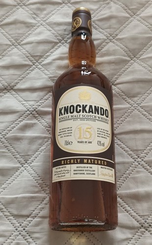 Whisky knockando 15 - -, ans