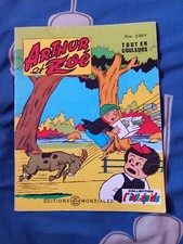 Album BD "ARTHUR ET ZOE" , N°76 Collection L'intrépide. Éditions Mondiales.