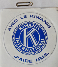 Ancien écusson AUTOCOLLANT