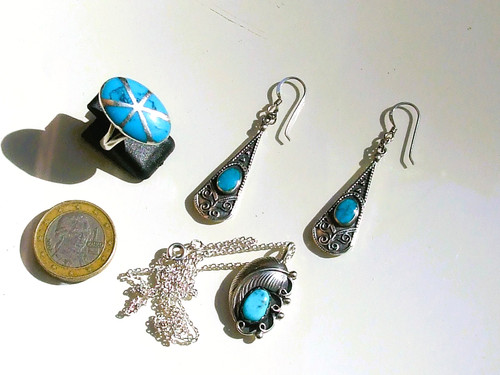 Lot beaux bijoux en - lot, argent