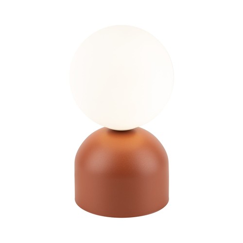 Lampe table verre - de, métal