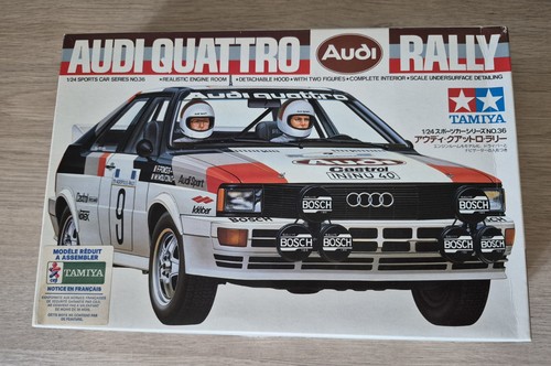 Maquette audi quatro - audi, tamiya