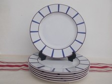 12 Assiettes plates basque   