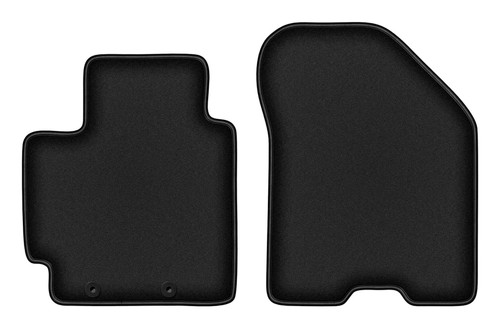 Tapis avant velours noirs