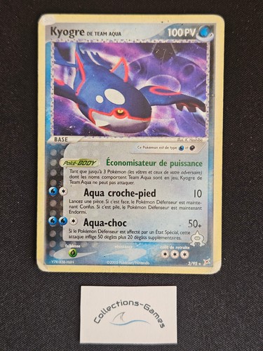 Carte pokémon kyogre - pokémon,