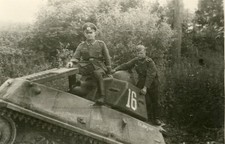 WW2..Char Somua S35 Saumur N°16 « Le Jaguare » prise allemande en France