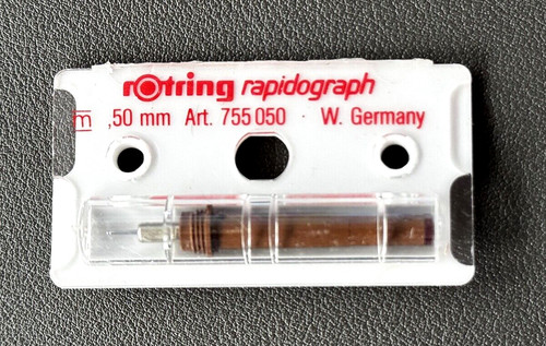 Rotring rapidograph mm - 0,50,