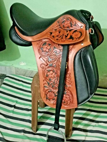 Selle dressage cuir - selle, en