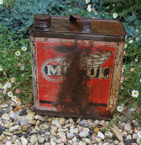 Ancien bidon huile - ancien,