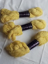 Mercerie ancienne  3 écheveaux coton perlé "A.D. N° 3 "  années 40