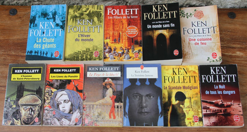 Ken follett lot 11 - 11, livres