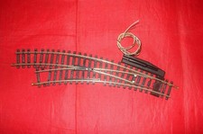 JOUEF HO AIGUILLAGE ENROULE GAUCHE 4191 TRAIN ELECTRIQUE MAILLECHORT