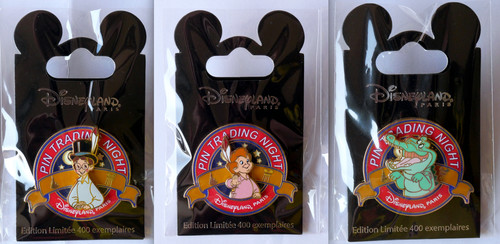 Pin trading night set - night, of