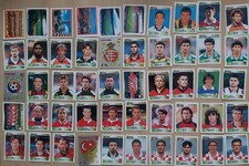 Lot 50 Images Originales Panini Foot Europa 1996 Sans Double