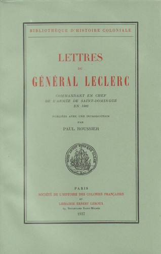 Lettres général leclerc - général,