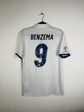 Real Madrid 2016-2017 Home Jersey – Benzema N°9 Adidas S94992 S