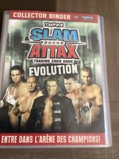 Classeur cartes catch TOPPS Slam Attax Évolution