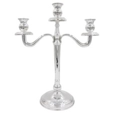 Candélabre Argent Massif avec