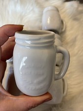 6 x tasse à expresso BIA Cordon Bleu Mason Jar - grès - 3 oz