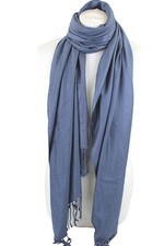 Gris Haute Qualité Pashmina