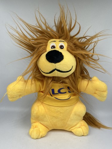 Peluche lion mascotte - lion, lcl