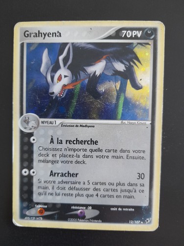 Carte pokémon grahyena - [pl],
