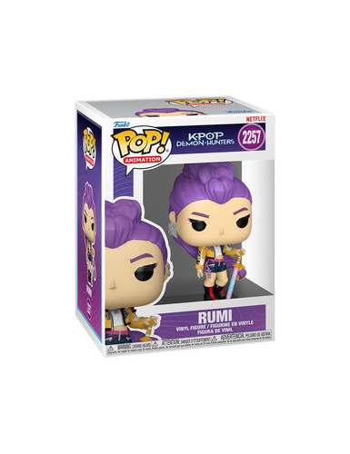 Kpop demon hunters - rumi, funko